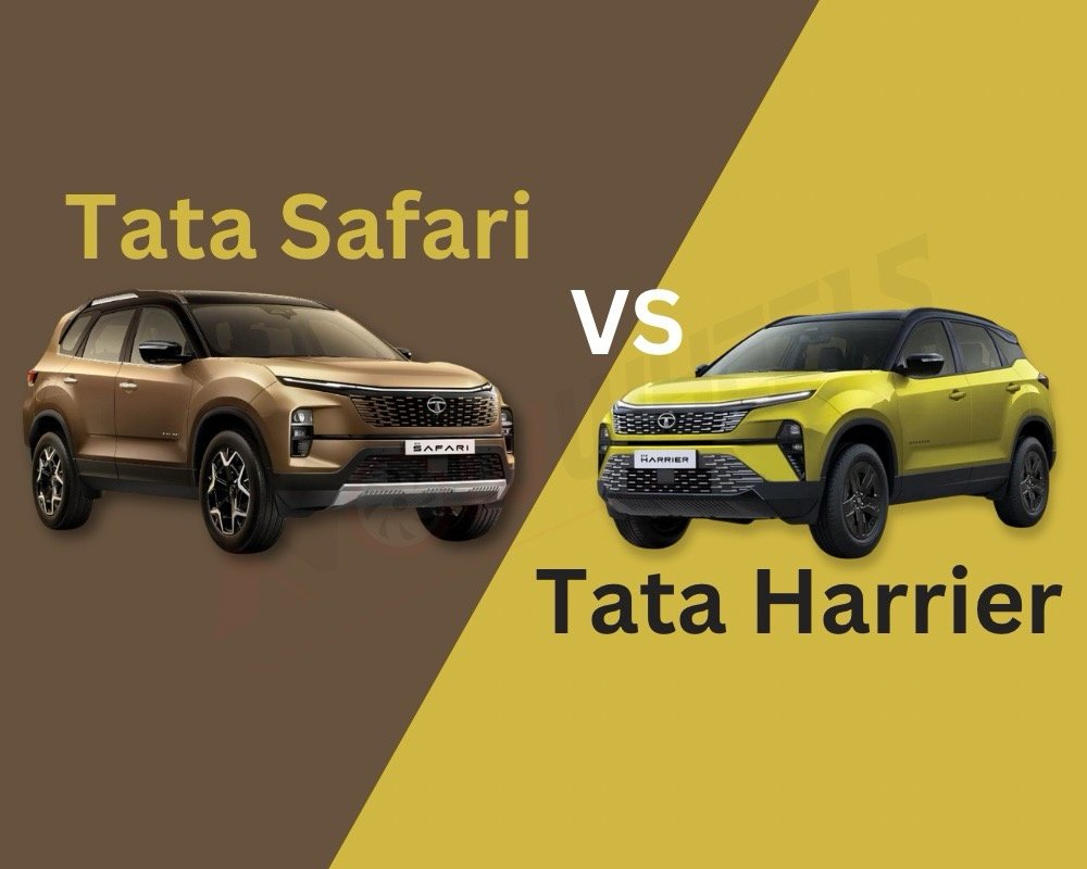 Tata Safari Vs Tata Harrier
