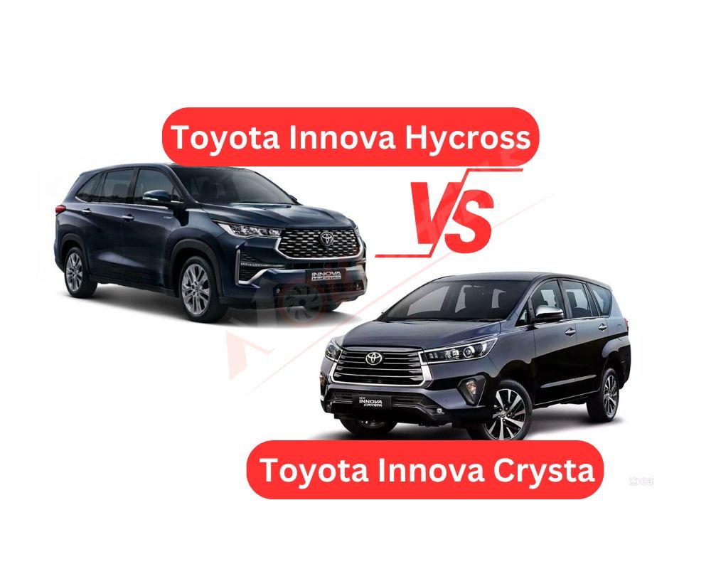Toyota Innova Crysta vs Toyota Innova Hycross